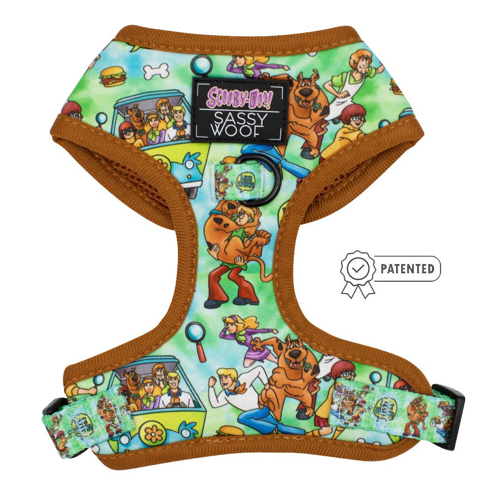 SASSY WOOF - Dog Adjustable Harness - Scooby-Doo™: Medium